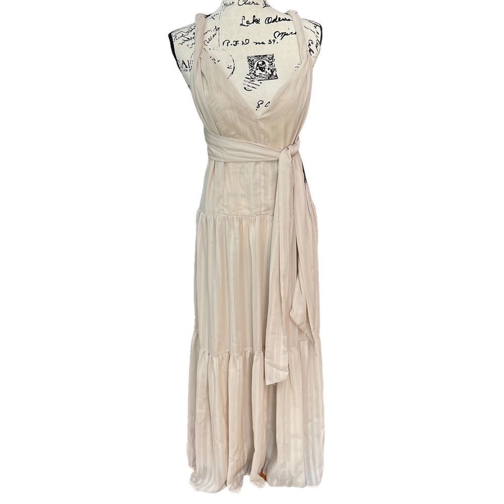 Astr the label eartha tie waist maxi dress - Picture 2 of 6